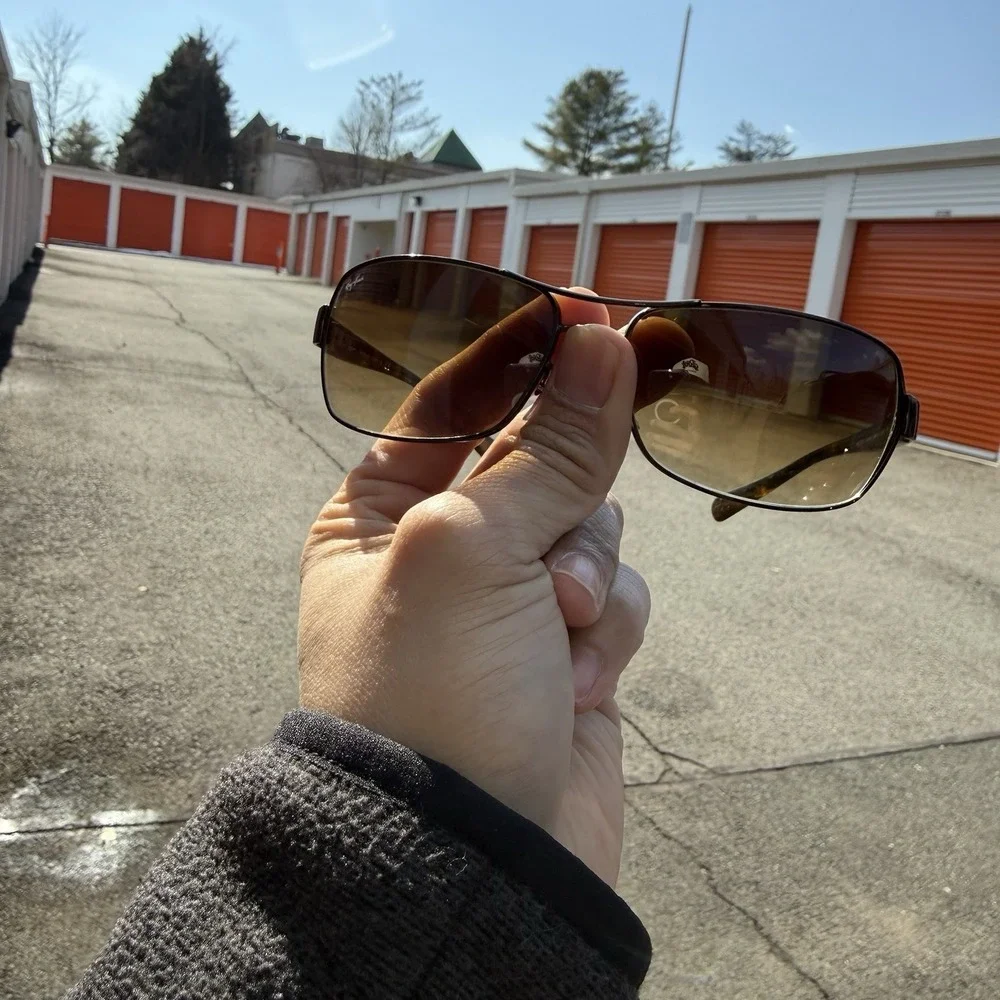 Ray-Ban RB3379 014 51  64-15-130‎ Sunglasses RARE Made In Italy